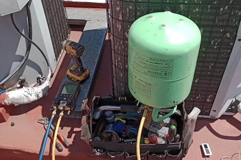 Service Calefacción Central — limpieza