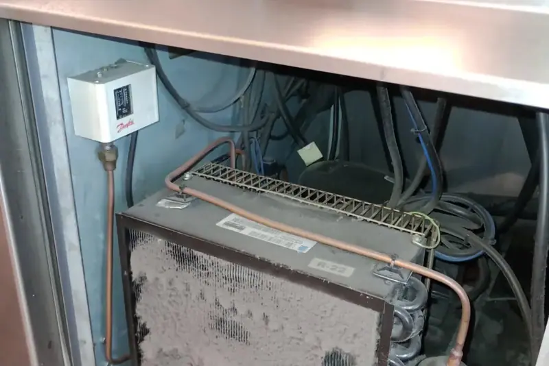 Carga de Refrigerante — manómetro